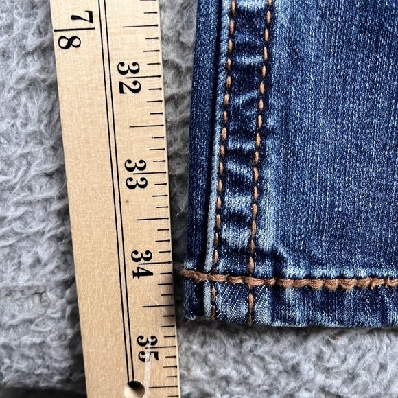 NWT Rank 45 Mens Jeans 31x34 Slim Bootcut Western Medium Wash Mid Rise - Picture 7 of 10